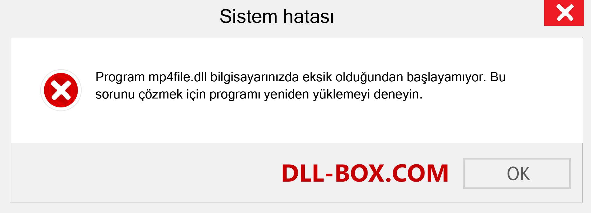 mp4file.dll dosyası eksik mi? Windows 7, 8, 10 için İndirin - Windows'ta mp4file dll Eksik Hatasını Düzeltin, fotoğraflar, resimler